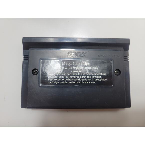 Sega Master System Rambo III Sega 1986 With Box - Tested - Picture 11 of 11